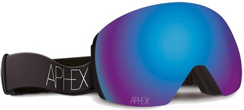 Aphex Styx - Matt Black/Revo Blue Lens + Extra Lens