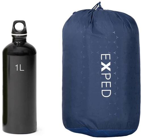 Exped Trailhead Pillow - Navy Mountain Pattern