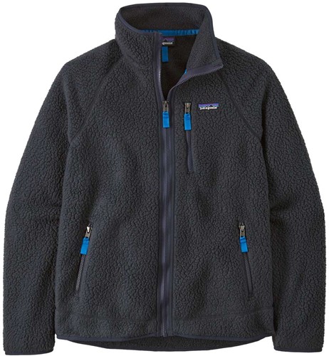 Patagonia M's Retro Pile Jacket - Pitch Blue w/Endless Blue - S