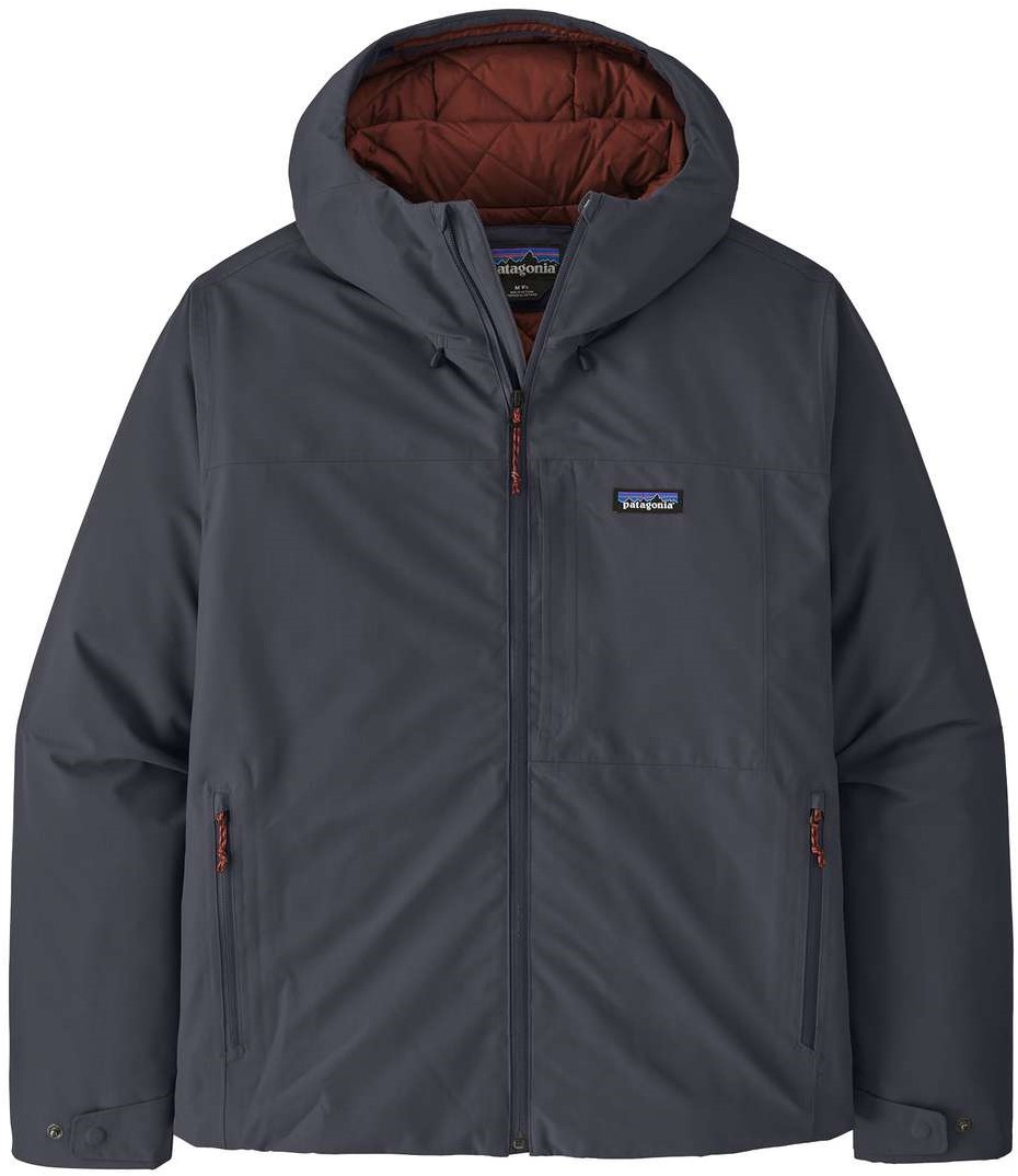 Weather resistant thermogreen insulated recycled ripstop hooded jacket top