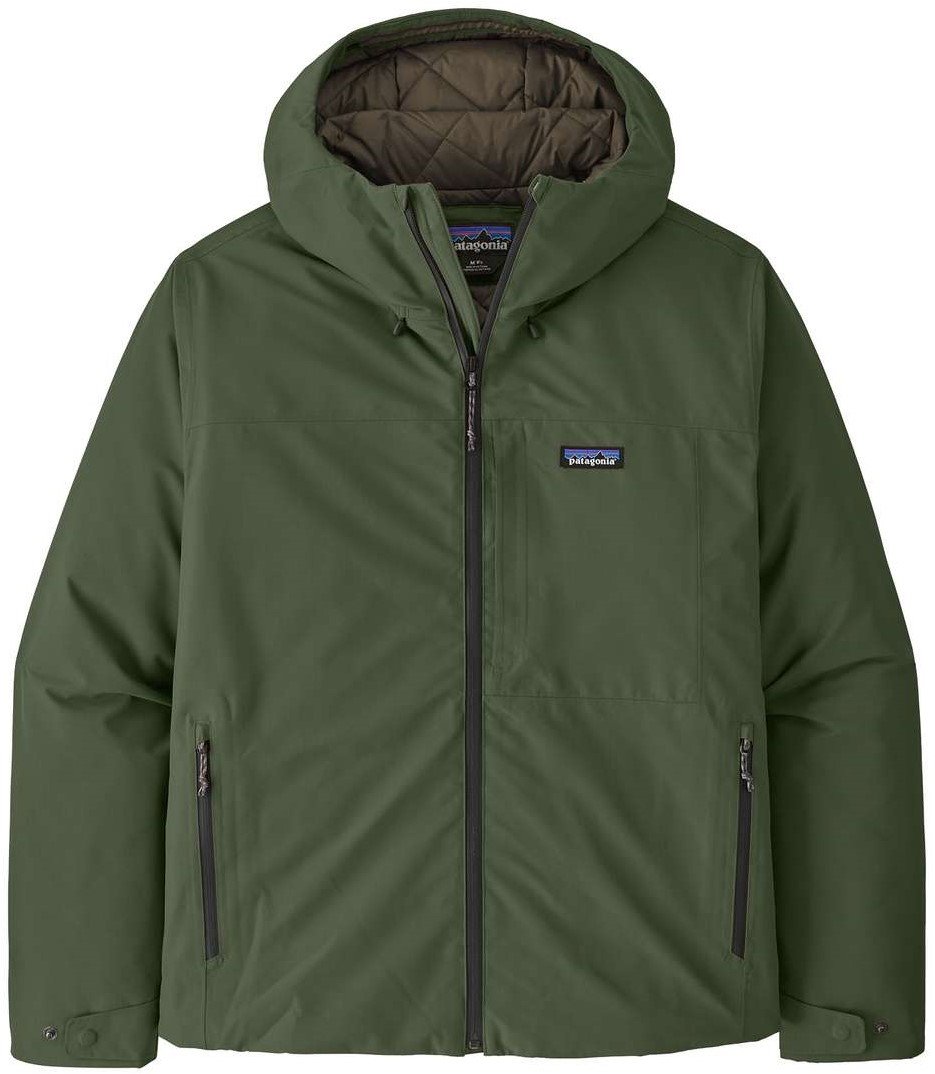 Weather resistant thermogreen insulated recycled ripstop hooded jacket outlet