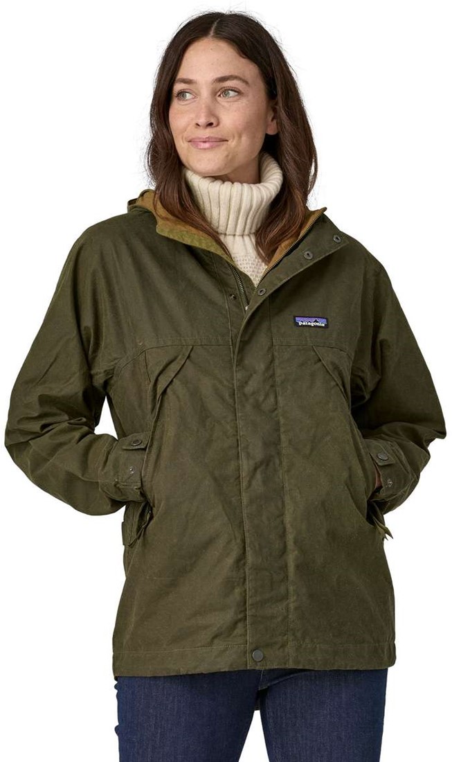Waxed cotton jacket women's new arrivals