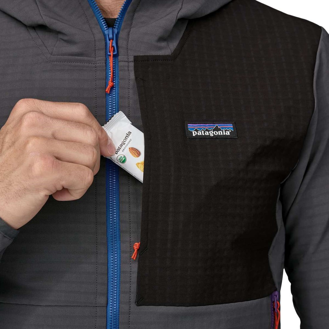 Patagonia r1 best sale hoody forge grey