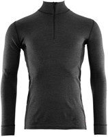 Aclima WarmWool Mockneck M - Marengo/Jet Black - S