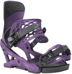 Jones Women's Equinox - Purple - Women's Snowboard Bindings